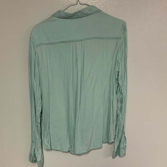 Blue button down - Picture 3 of 4